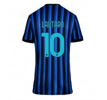 Inter Milan Lautaro Martinez #10 Koszulka Podstawowa damskie 2025-26 Krótki Rękaw